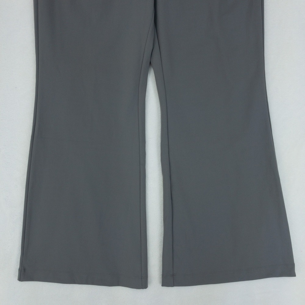 Halara Flex Daystretch High Waist Work Flare Pants Womens Small Gray New - Picture 5 of 14